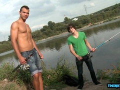 Fat Hard-On Lad Bumfuck Intercourse And Facial Cumshot