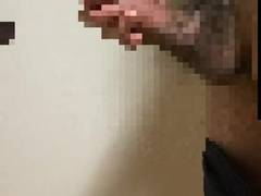 [A hefty pipe as large as your wrist] Meaty orgasm after ten days of getting off