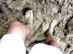 Going through the sticky