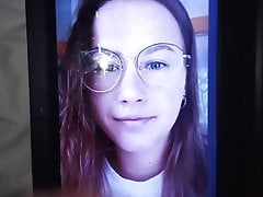 Cum tribute on friends girlfriend.