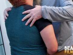 Plump Homosexual Blows Chubby Hairy Men Rigid Penis