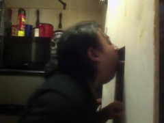 Gloryhole-Fresh Straight Darksome Boyfrend Bonks Me