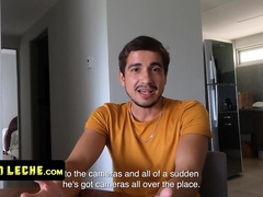 Latina Leche - Naughty Latino Boy Invites His Boyfriend & Tricks Him