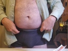 Stuffguy #ten Catheter have fun and urinate after work (and some schlong wanking, too!)