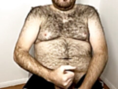 draining my uncircumcised pipe, tasting my cum