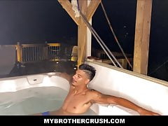 Three Hot Young Stepbrothers Threesome
