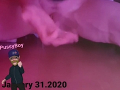 PussyBoy Toying with Monster Ass-Plug and Detects his ROSEBUTT