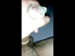 Cum in condom