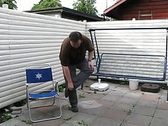 Holger stript mit Cockringen