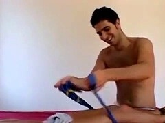 Bound sub's relentless tickle torment