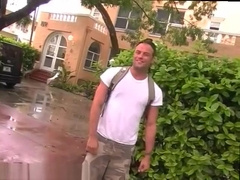 James gets dick sucked in a car