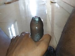 Big cock massage and cumshot