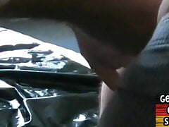 Real german with pierced dick fucks in kinky trio