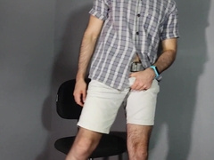 Fratboy Conversing Sloppy Things, Tugging Off and Spunking - Louis Ferdinando