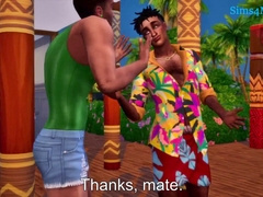 Spunk, beach, speedo