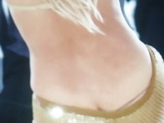 Shakira cum tribute over sexy ass and thong
