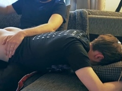 Oznob gets his first-ever slapping - whole alternate camera