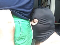 Skull fucked by another Sub