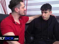 Naughty Step- Has A Secret Crush On His Step- And His Large Cock