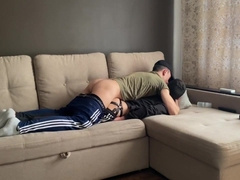 Morning studs drilling (rock-hard screw my lad beau sans a condom)