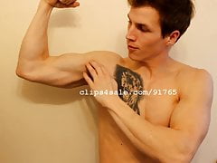 Muscle Fetish - Aaron Flexing Part13 Video1