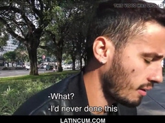 Young Unexperienced Latino Paid Cash Pulverizing From Porno Filmmaker