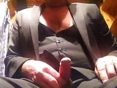 me in a grey suit