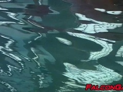 Hot Alan and Pavol give in to their desires in a public sauna