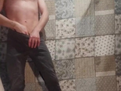 The stud drains off groaning and jizzing