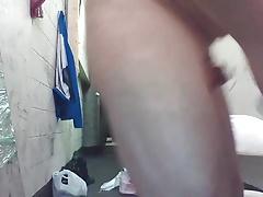 Joey D Dueling Anal Dildos jerk off quickie!