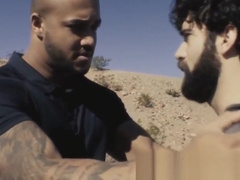 Bearded dude sucks bbc