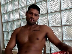A thick cock for a brown hunk with a muscular torso