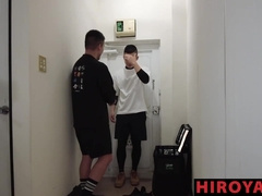 Hiroya Devours Delivery Guy Hayato And Collects His Milk