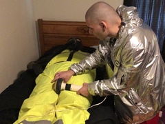 RubberBoy has a gasmasked journey in HiViz and Love Glove