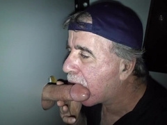 EXPOSED CUM HUNGRY FAGGOTS LOVE GLORYHOLE AND UNDERSTALL COCK SUCKING IN PUBLIC!