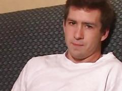 In his mid 20s, this hunk has a great body and beautiful dick