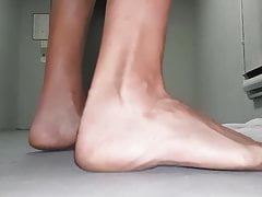SKINNY FEMBOY GETTING NAKED IN A PUBLIC CAR PARK