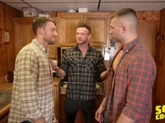 Outdoor deep throat leads to intense anal pounding with Cody Seiya