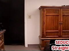 Athletic straighty enjoys fellatio duo until cumming