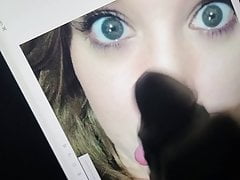 Cumming on Brandys big slut face