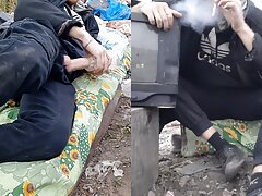 A man found a masturbator in the garbage and fucked him hard with his big dick