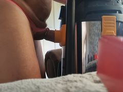 Fucking the vacuum cleaner