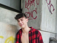 Outdoor fucking movie featuring a true Czech hottie in HD