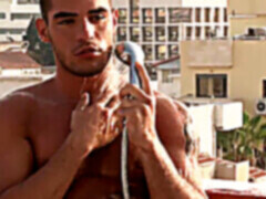 Muscle gay sex, hunk couple, gay sex