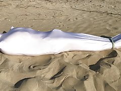 Bagged at the beach
