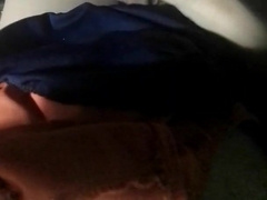 Nocturnal hand-job in the guest room