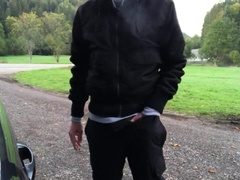 In Germany people don’t care, when you burst a sack on the roadside.