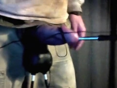 3 day of edge with electro sounds oxballs sack. cum. 2