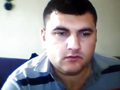 Hot russian bear with nice cock