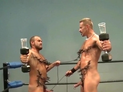 Tall and short wrestling 2